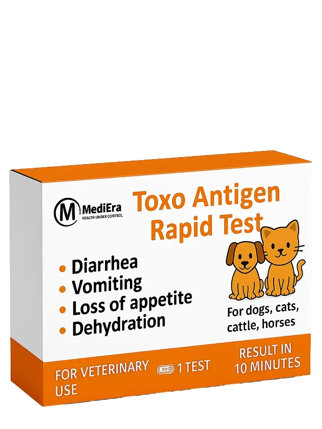 Mediera Toxo antigēna eksprestests (fēces/pilnas asinis)