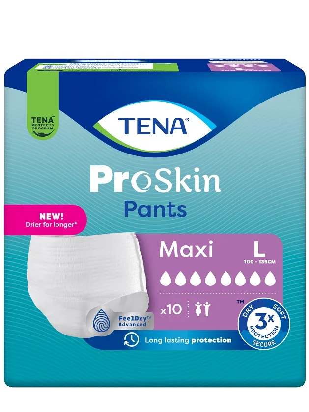 Tena Pants Maxi L biksītes, 10 gb.