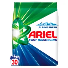 VEĻAS MAZGĀŠANAS PULVERIS ARIEL ALPINE FRESH 30MR 1,65KG