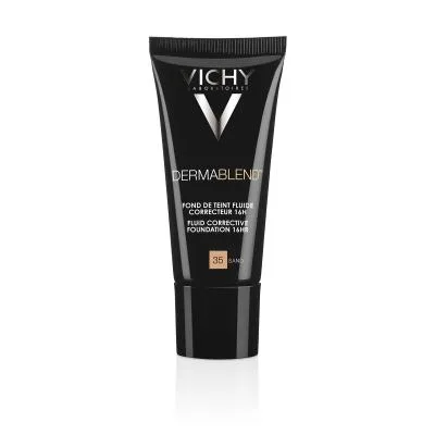 Vichy Dermablend koriģējošs tonālais fluīds nr. 35 (sand), 30 ml