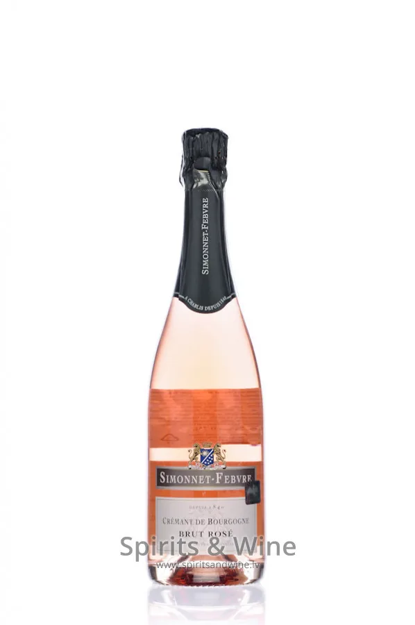Simonnet febvre cremant bourgogne rose brut