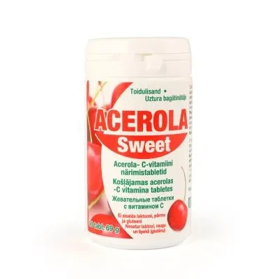 HKK Acerola Sweet košļājamās tabletes N90