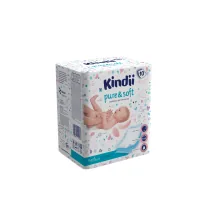 ABSORBĒJOŠIE PALADZIŅI KINDII PURE&SOFT 60X60CM 10GAB.