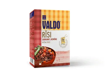 RĪSI VALDO SARKANIE JASMĪNU 4X125G