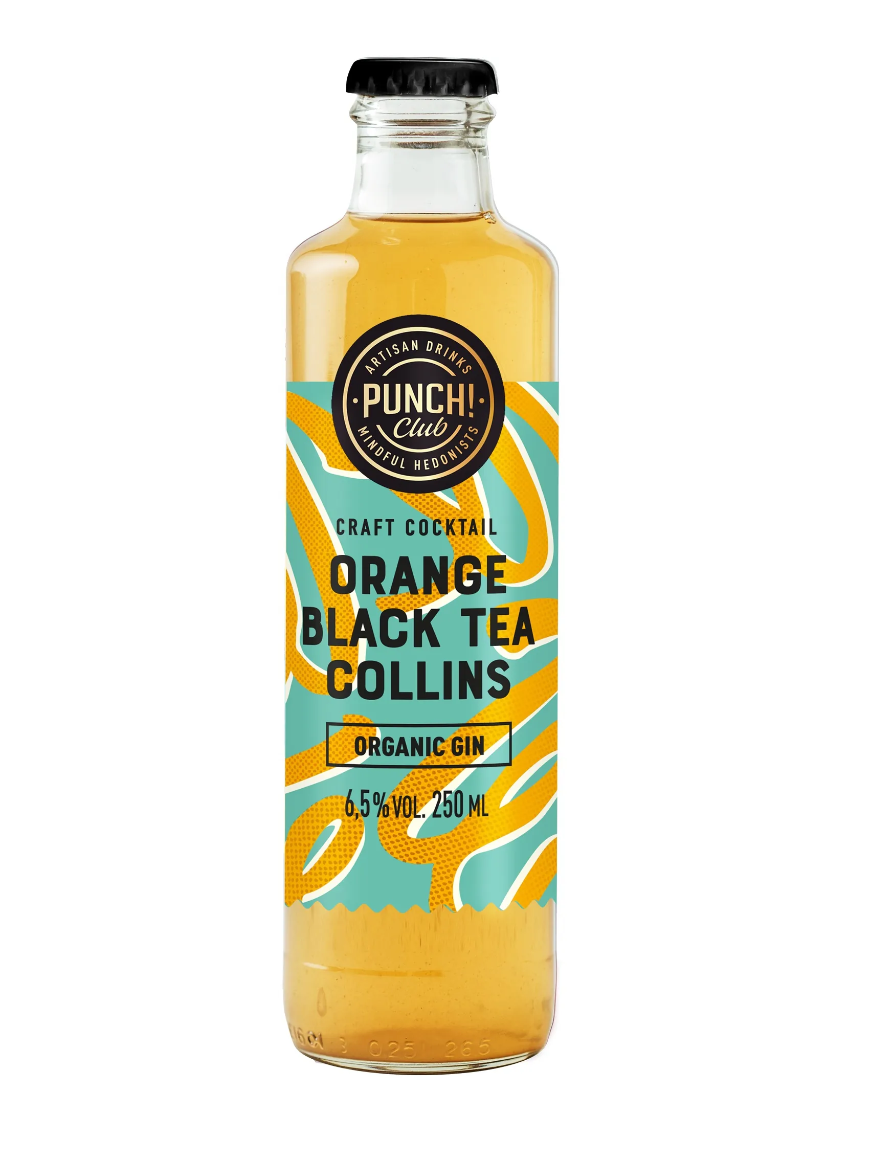 Коктейль Punch Club Orange & Black Tea Collins, 6,5%, 0,25 л