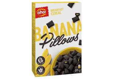 SAUSĀS BROKASTIS OHO BANANA PILLOWS 375G