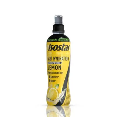 Isostar Fast Hydration Lemon izotoniskais dzēriens 500 ml
