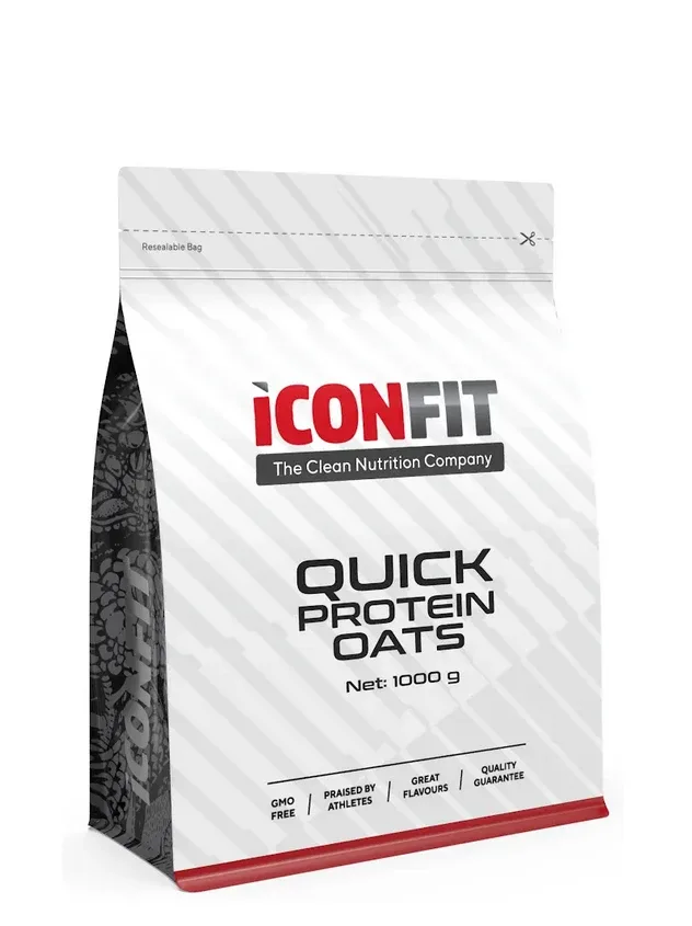 Iconfit ātrās proteīna auzu pārslas šokolādes, 1 kg