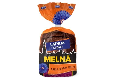 RUDZU MAIZE MELNĀ LATVIJĀ CEPTS! LATVIJAS MAIZNIEKS 280G