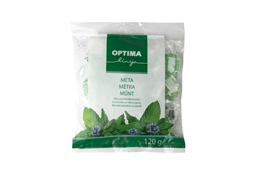 KARAMELE OPTIMA LĪNIJA PIPARMĒTRU 120G