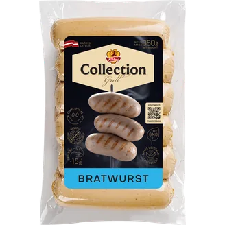 DESIŅAS ĀDAŽI GRILL COLLECTION BRATWURST 350G