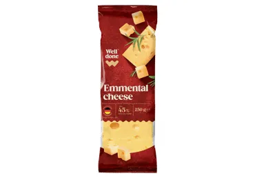 SIERS EMENTĀLES WELL DONE 45% 250G