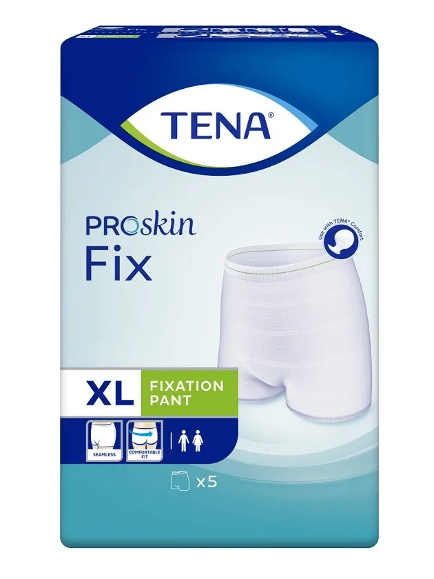 Tena Fix XL daudzkārt lietojamas fiksējošās biksītes, 5 gb.