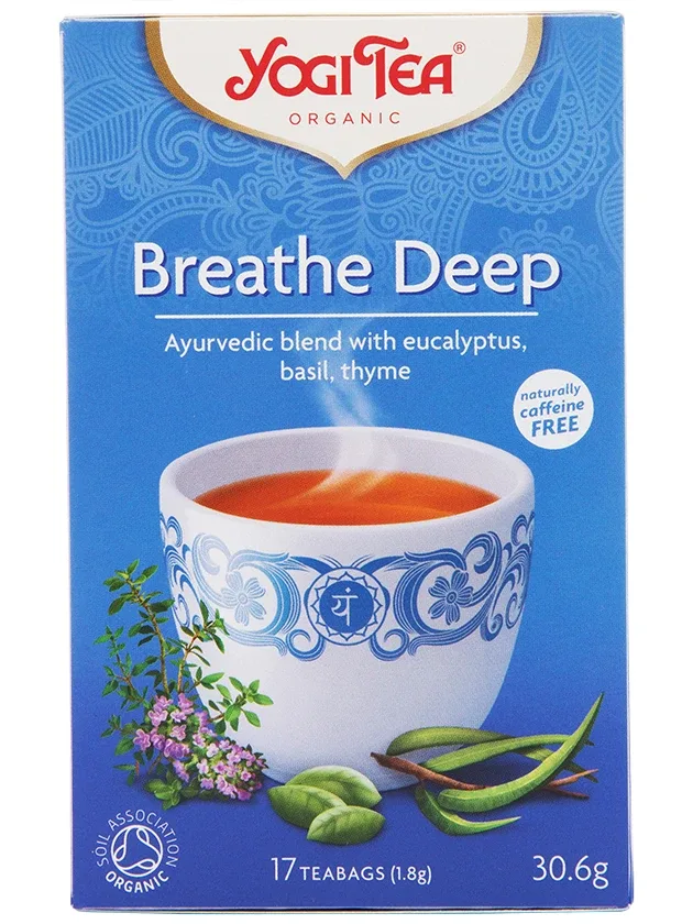 Травяной чай Yogi Tea Breathe Deep, 17 шт.