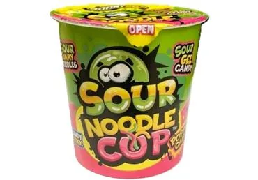 ŽELEJAS KONFEKTES SOUR NOODLE JOHNY BEE 65G