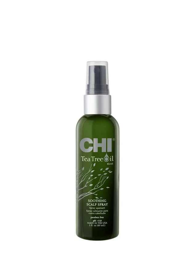 Chi Tea Tree Scalp spray tejas koka eļļas nomierinošs sprejs, 89 ml