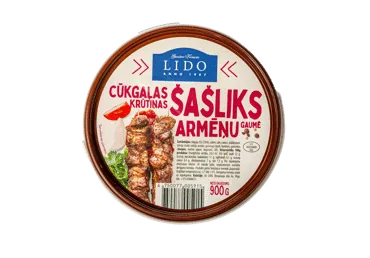 CŪKGAĻAS ŠASLIKS ARMĒŅU GAUMĒ LIDO 900G