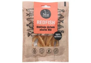 SARKANASARA KALTĒTAS FILEJAS STRĒMELĪTES SEASNACKS 30G