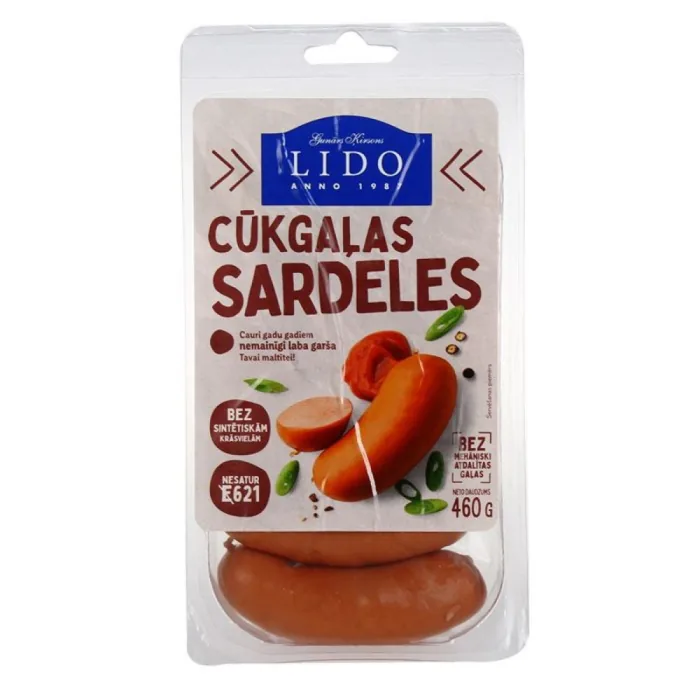 SARDELES LIDO CŪKGAĻAS 420G