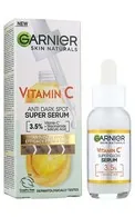 GARNIER SKIN NATURALS VITAMIN C SERUMS PRET PIGMENTĀCIJAS PLANKUMIEM, 30ML
