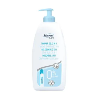 Serenity Care 2IN1 attīrošs gels-šampūns ķermenim un matiem 500 ml