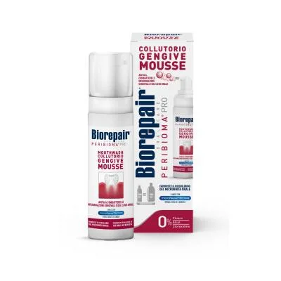 Biorepair Peribioma Mousse mutes skalojamais līdzeklis 200 ml