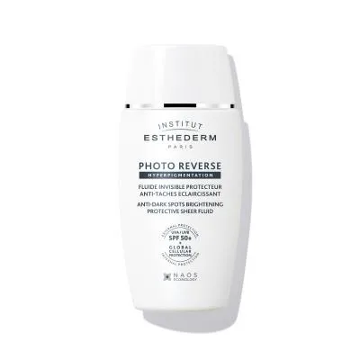 Institut Esthederm Photo Reverse SPF50+ aizsargājošs fluīds sejai ar pigmentāciju 40 ml