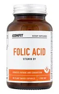 ICONFIT FOLIJSKĀBE (B9 VITAMĪNS), N90, 90 KAPSULAS
