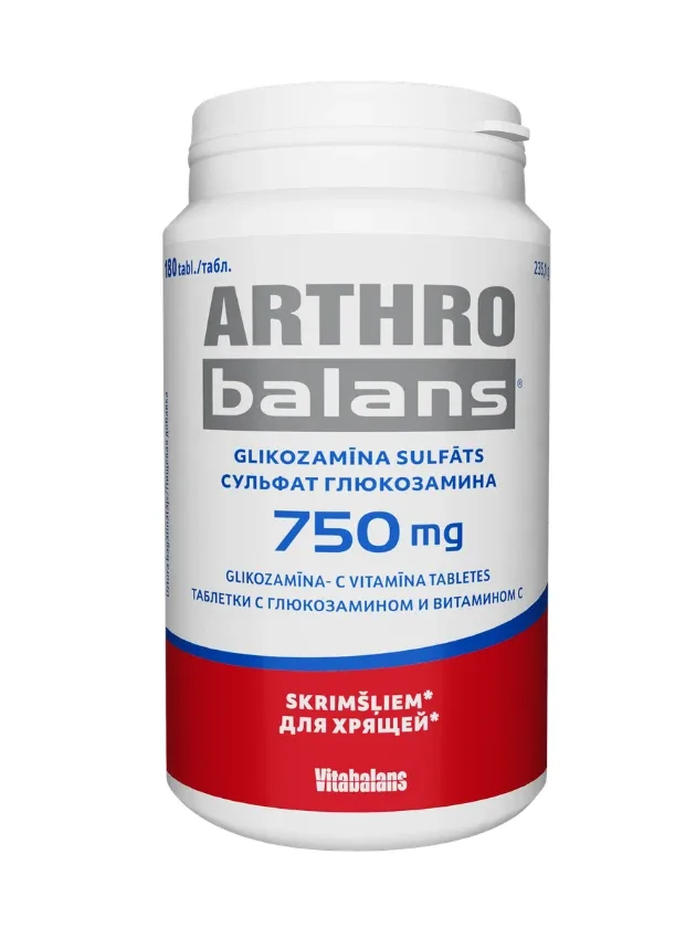 Arthrobalans 750 mg, 180 tabletes