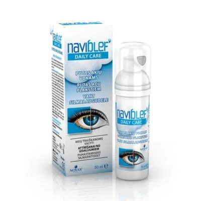 Naviblef Daily Care putas acu plakstiem 50 ml