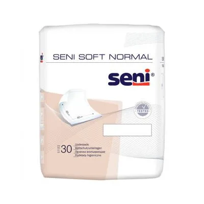 Seni Soft Normal absorbējošie paladziņi 40 x 60 cm N30