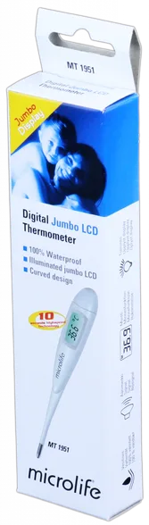 Microlife Digital Jumbo LCD digitālais termometrs, 1 gab.