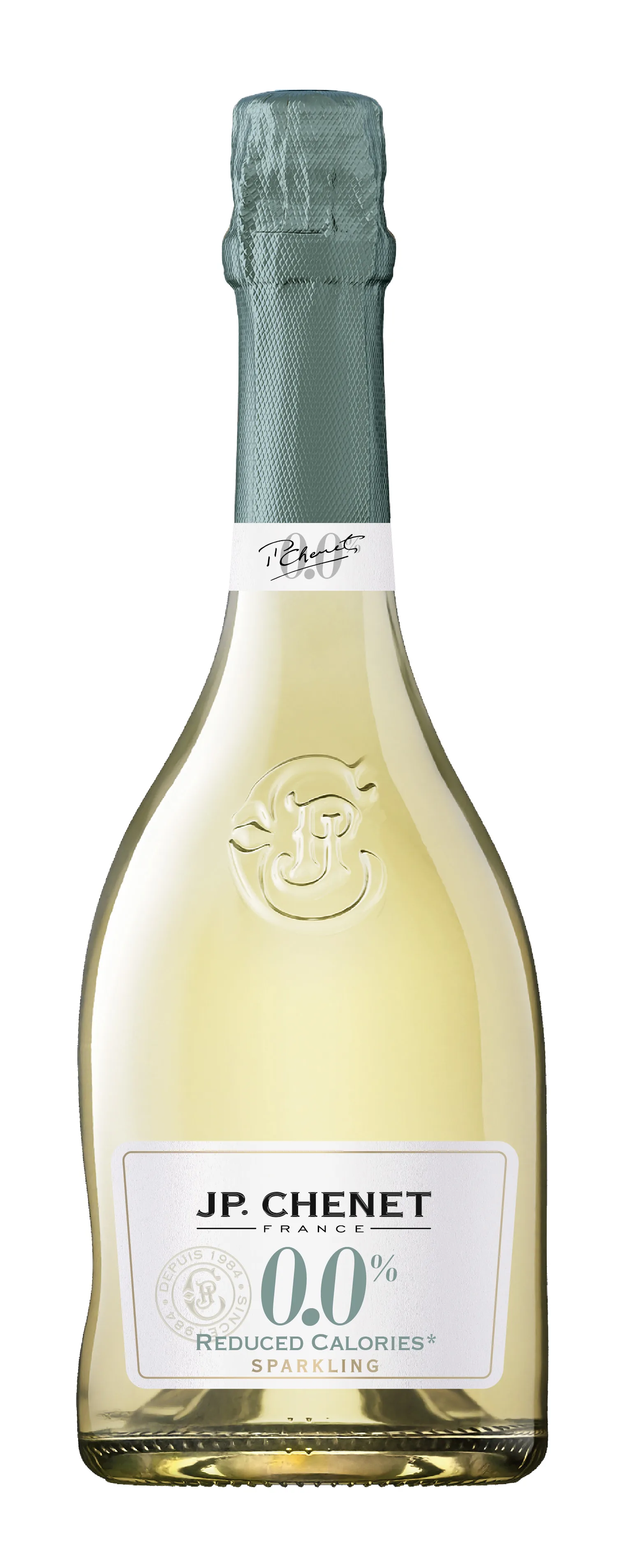 BEZALKOHOLISKS DZIRKSTOŠAIS BALTVĪNS J.P.CHENET BLANC, 0.75L (DEP)
