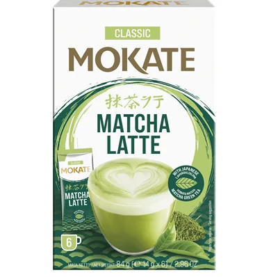 ŠĶISTOŠAIS DZĒRIENS MOKATE LATTE MATCHA CLASSIC 14GX6GB