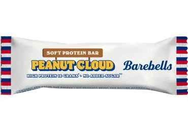 PROTEĪNA BATONIŅI PEANUT CLOUD BAREBELLS 55G