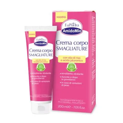 Amidomio losjons ādas elastībai un striju novēršanai 200 ml