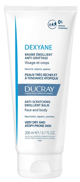 Ducray Dexyane Anti-Scratching Emollient balzams, 200 ml