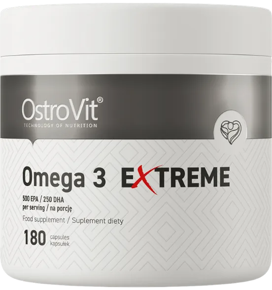 Ostrovit Omega 3 extreme kapsulas, 180 gab.