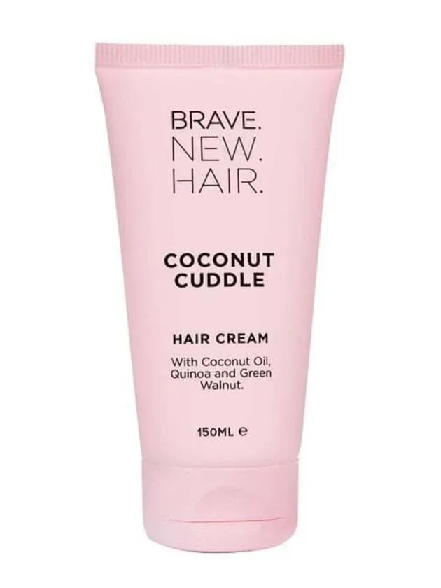 Brave.New.Hair. Coconut Cuddle mitrinošs matu krēms, 150 ml