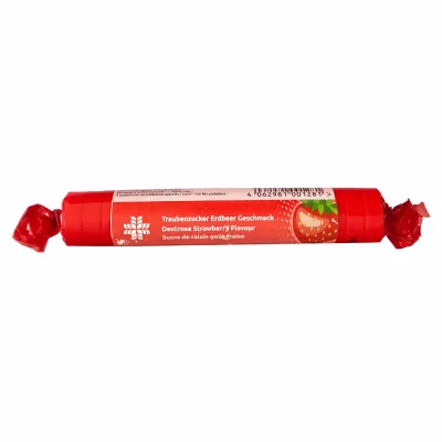 Livsane Dekstroze+C vitamīns (zemeņu) košļājamās tabletes 44 g