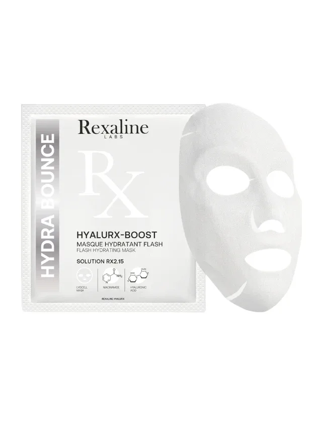 Rexaline Hyalurx-Boost tūlītēji mitrinoša auduma maska, 20 ml
