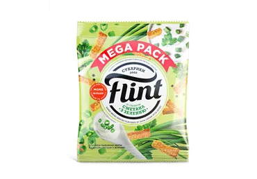 GRAUZDIŅI FLINT AR KRĒJUMA-ZAĻUMU GARŠU 110G