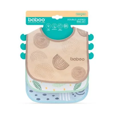Baboo siekalu priekšautiņi harmony 0+ mēneši N3