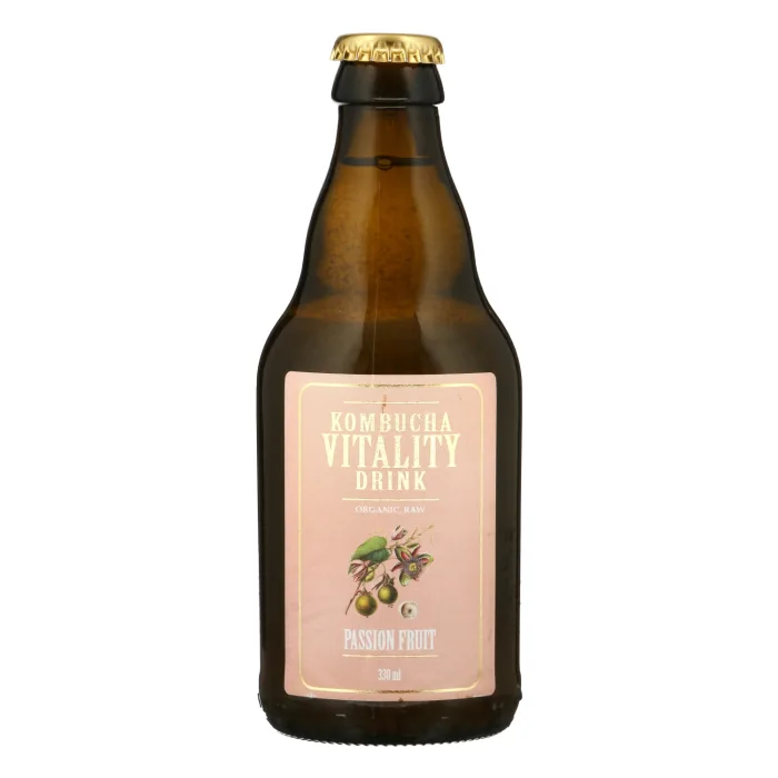 KOMBUČA DZĪVĪBAS DZĒRIENS MARAKUJAS BIO 330ML