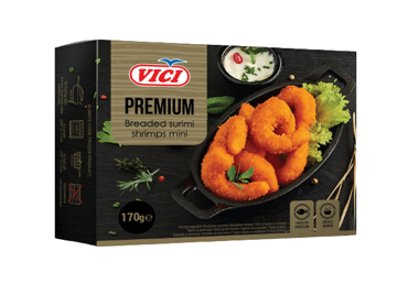 SURIMI GARNELES VIČI PANĒJUMĀ 170G