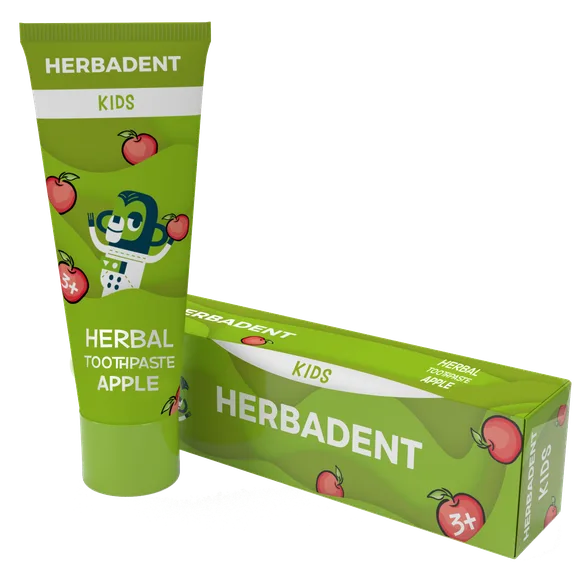 Herbadent Kids 3+ apple zobu pasta, 75 g