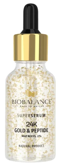 Biobalance 24K Gold & Peptide Super serums, 30 ml