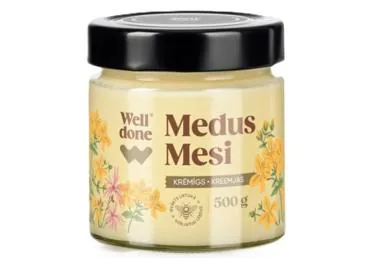 KRĒMVEIDA MEDUS WELL DONE 500G