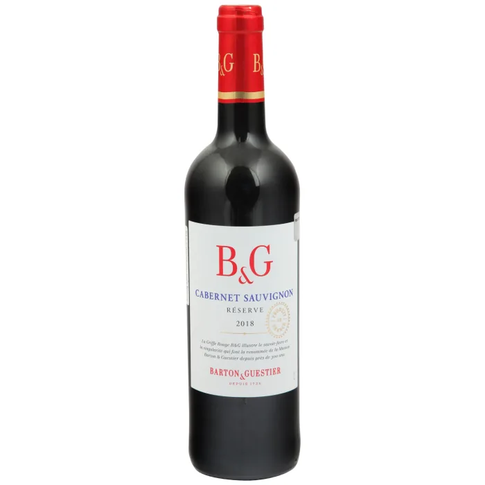 Sarkanvīns Barton & Guestier Cabernet Sauvignon Reserva languedoc - roussill sausais 13% 0,75 l