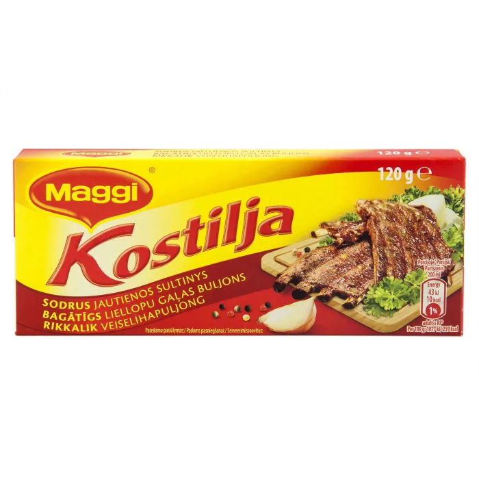 BULJONS MAGGI KOSTILJA LIELLOPU 120G